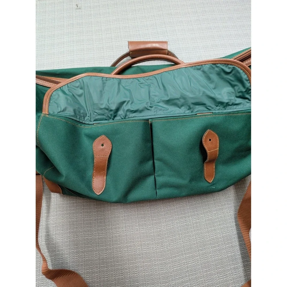 Ralph Lauren 28in Canvas Duffle Bag Soft Case Travel Carry On Green Men Luggage